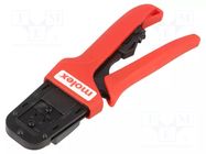 Tool: for crimping; terminals; 0.35÷0.2mm2; 24AWG÷22AWG; 190mm MOLEX