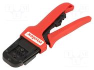 Tool: for crimping; terminals; 24AWG÷28AWG MOLEX