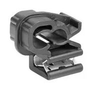 CABLE CLIP, NYLON 6.6, 5.8MM, BLK