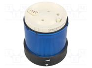 Signaller: lighting; LED; blue; 24VDC; 24VAC; IP65; Ø70mm; -25÷50°C 