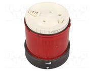 Module: light signaller; red; LED; 230VAC; IP65; Ø70mm; Harmony XVB SCHNEIDER ELECTRIC