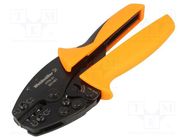 Tool: for crimping; non-insulated terminals; 0.5÷6mm2; 200mm WEIDMÜLLER