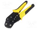 Tool: for crimping; insulated solder sleeves; 0.5÷4mm2 NEWBRAND