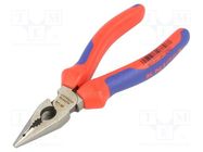 Pliers; universal,elongated; 145mm; Blade: about 61 HRC KNIPEX