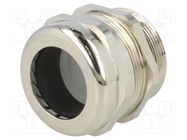 Cable gland; M40; 1.5; IP68; brass; Body plating: nickel BM GROUP