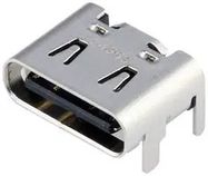 USB CONN, R/A, TYPE C 2.0, RCPT, 16P