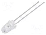 LED; red; 5mm; 14÷23cd; 10°; Front: convex; 1.6÷2.6VDC; No.of term: 2 LUCKYLIGHT