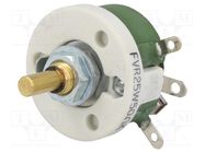 Potentiometer: shaft; single turn; 50Ω; 25W; ±10%; 6mm; wirewound SR PASSIVES