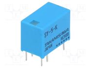 Relay: electromagnetic; SPDT; Ucoil: 5VDC; 2A; 0.5A/120VAC; SY; PCB FUJITSU