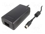 Power supply: switching; 5VDC; Iout: 4A; Out: DIN 5pin; 50W; 84% MEAN WELL