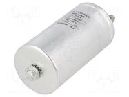 Capacitor: polypropylene; 5uF; Leads: M6 screws; M8 screw; ESR: 2mΩ KEMET