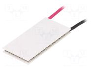 Module: Peltier; 7.5V; 7.5A; 20x40x3.3mm; 45W; Al2O3; 16AWG; 63°C STONECOLD