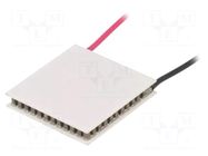 Module: Peltier; 8.5V; 3.3A; 30x30x4.7mm; 18W; Al2O3; 16AWG; 68°C STONECOLD