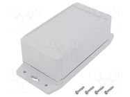 Enclosure: multipurpose; X: 91mm; Y: 159mm; Z: 62mm; 1555; grey HAMMOND