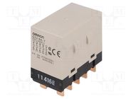 Relay: electromagnetic; 4PST-NO; Ucoil: 24VDC; 25A; Series: G7J OMRON