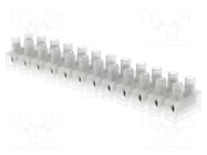 Connector: terminal block; 400V; with wire protector; natural BM GROUP