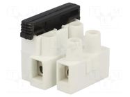 Connector: terminal block; 450V; with wire protector; white BM GROUP