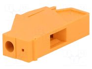 Transformer; 32A; 450V; screw terminal; orange; 0.5÷4mm2; ways: 1 DEGSON ELECTRONICS