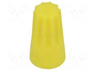 Quick splice; screwed; yellow; 22AWG÷10AWG; quick splice NINIGI