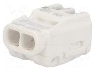 Quick splice; SDKF; 24A; 300V; for cable; spring clamp; 0.2÷2.5mm2 ELECTRO TERMINAL