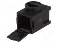 Connector: terminal block; Contractor; THT,screw terminal; black CLIFF