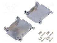 Enclosure for connectors: D-Sub adapters; shielded; UNC 4-40 NINIGI