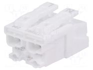 Installation; 24A; 500V; push-in,spring clamp; 0.5÷2.5mm2; ways: 2 WAGO