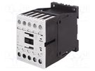 Contactor: 4-pole; NC + NO x3; 24VDC; 4A; for DIN rail mounting EATON ELECTRIC