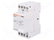 Contactor: 4-pole installation; 25A; 220÷230VAC,220÷230VDC; CN25 LOVATO ELECTRIC