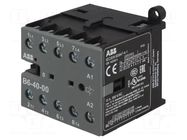 Contactor: 4-pole; NO x4; 220÷240VAC; 6A; B6; screw terminals ABB