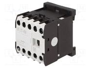 Contactor: 4-pole; NO x4; 24VAC; 6A; DILER; screw terminals; W: 45mm EATON ELECTRIC