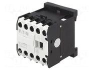 Contactor: 4-pole; NC + NO x3; 12VDC; 6A; DILER; screw terminals EATON ELECTRIC