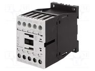 Contactor: 4-pole; NC + NO x3; 230VAC; 4A; for DIN rail mounting EATON ELECTRIC