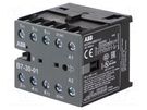 Contactor: 3-pole; NO x3; Auxiliary contacts: NC; 42VAC; 7A; B7 ABB