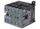 Contactor: 3-pole; NO x3; Auxiliary contacts: NC; 24VAC; 7A; B7 ABB