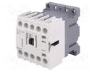 Contactor: 4-pole; NO x4; 230VAC; 20A; for DIN rail mounting LEGRAND