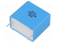 Capacitor: polypropylene; 220nF; 1.6kVDC; 650VAC; 26x15.5x24.5mm KEMET