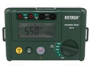 Meter: insulation resistance; LCD; (2000); VAC: 30÷600V; 0÷5.5GΩ EXTECH