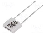 Capacitor: metallized PPS; SMR; 47nF; 63VDC; 40VAC; 7.2x2.5x6.5mm KEMET