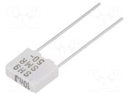Capacitor: metallized PPS; SMR; 10nF; 50VDC; 30VAC; 7.2x2.5x6.5mm KEMET