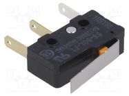 Microswitch SNAP ACTION; 5A/250VAC; with lever; SPDT; ON-(ON) OMRON Electronic Components