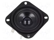 Loudspeaker; 10W; 4Ω; 58.5x58.5x28mm; 120÷20000Hz; Ø: 56mm VISATON