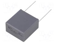 Capacitor: polypropylene; R76; 330nF; Uoper: 1.6kVDC; 650VAC; THT KEMET