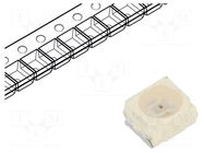 LED; red; SMD; 3528,PLCC2; 7.1÷18mcd; 1.8÷2.2VDC; 3.5x2.8x1.75mm VISHAY