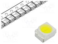 LED; SMD; 3528,PLCC2; white cold; 1000÷1400mcd; 120°; 20mA; 95mW LUCKYLIGHT