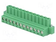 Connector: pluggable terminal block; plug; female; MSTB; 12A; 250V PHOENIX CONTACT