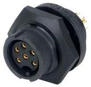 CIRCULAR CONNECTOR RECEPTACLE 4 POSITION PANEL