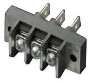 TERMINAL BLOCK, TRIBARRIER, 3 POSITION, 10-22AWG