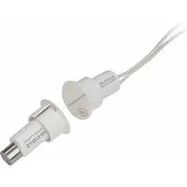 Steel Door Recessed Contact with Leads N.C.1" Gap (White)