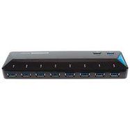 10 Port USB 3.0 Hub with 2 Charging Ports